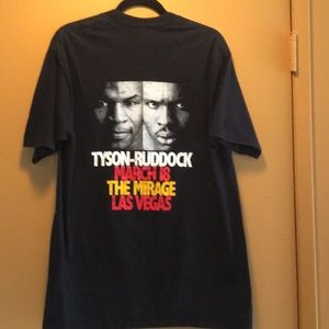 Vintage Original Tyson-Ruddock Vegas Match T-shirt
